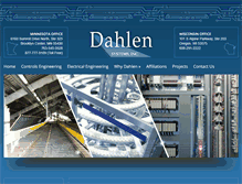 Tablet Screenshot of dahlensystems.com